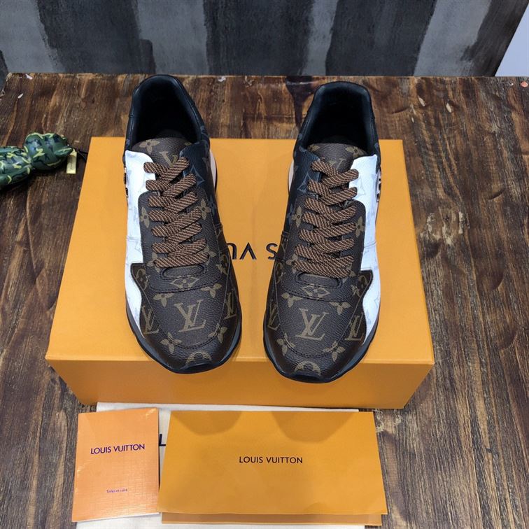 LOUIS VUITTON RUN AWAY SNEAKERS IN SLIVER – LVS008