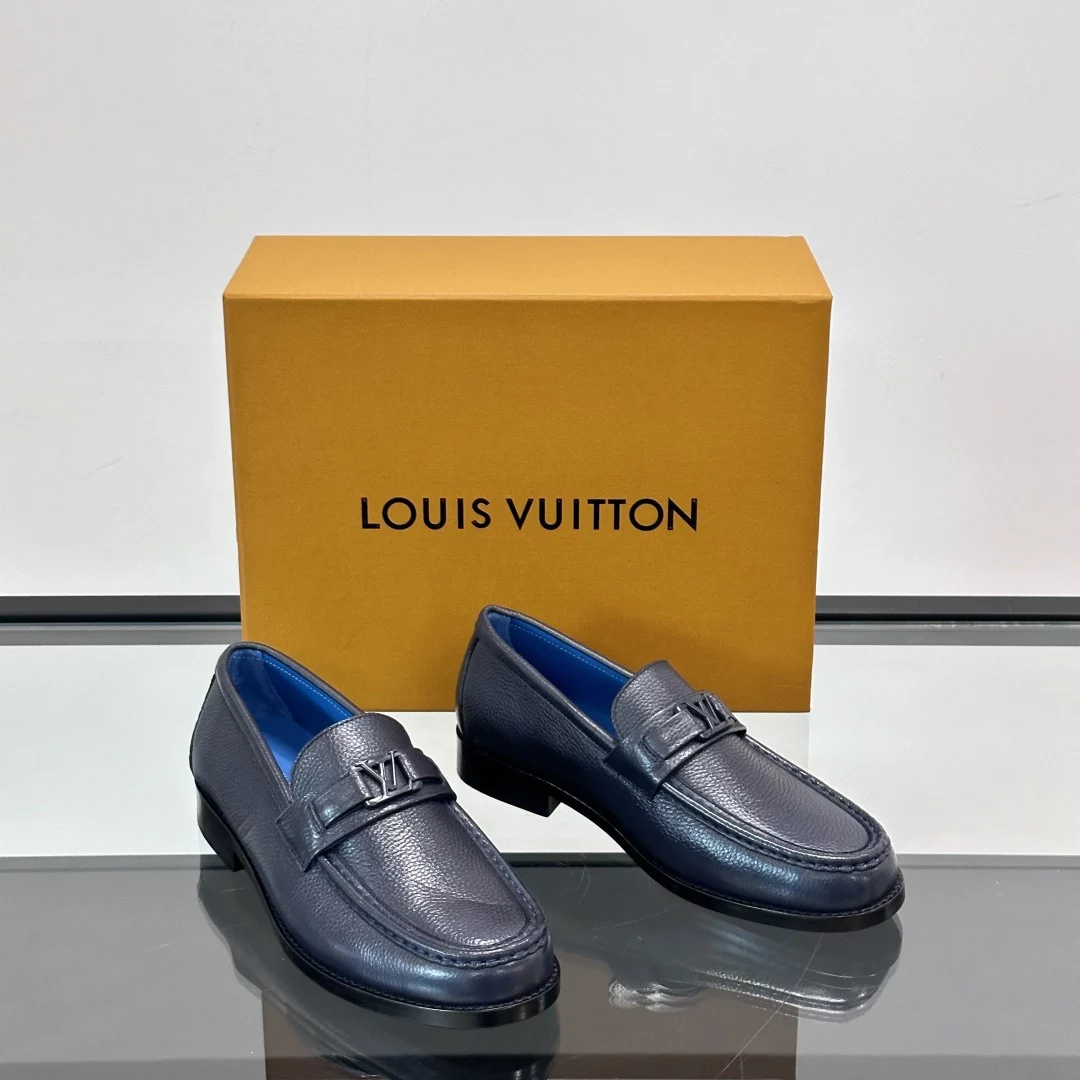 MAJOR LOAFERS IN NAVY BLUE – VL052