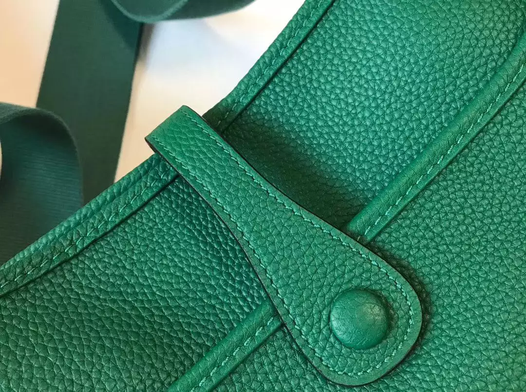 Hermes Evelyne III 29 PM Bag In Vert Vertigo Clemence Leather – HW066