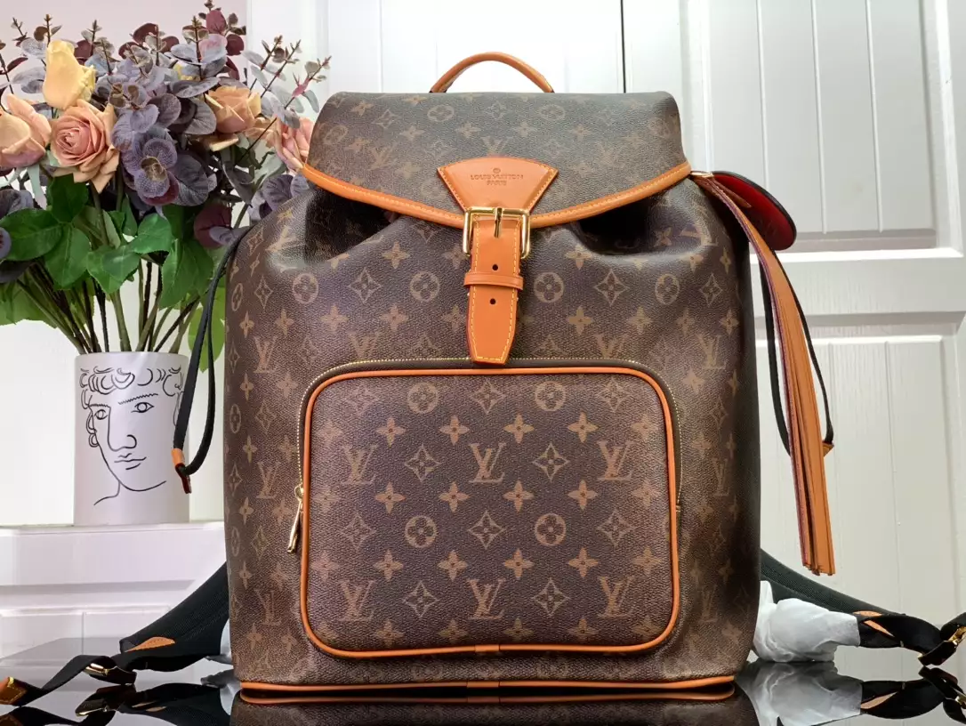 Montsouris Backpack Brown Monogram Dust Canvas – LW158