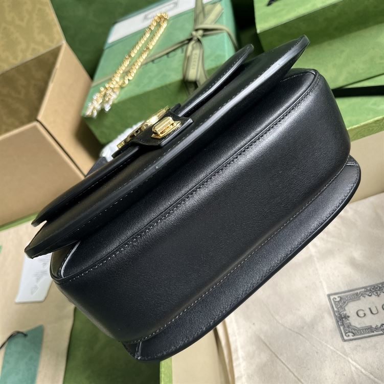 GUCCI BLONDIE TOP HANDLE BLACK BAG – GB06