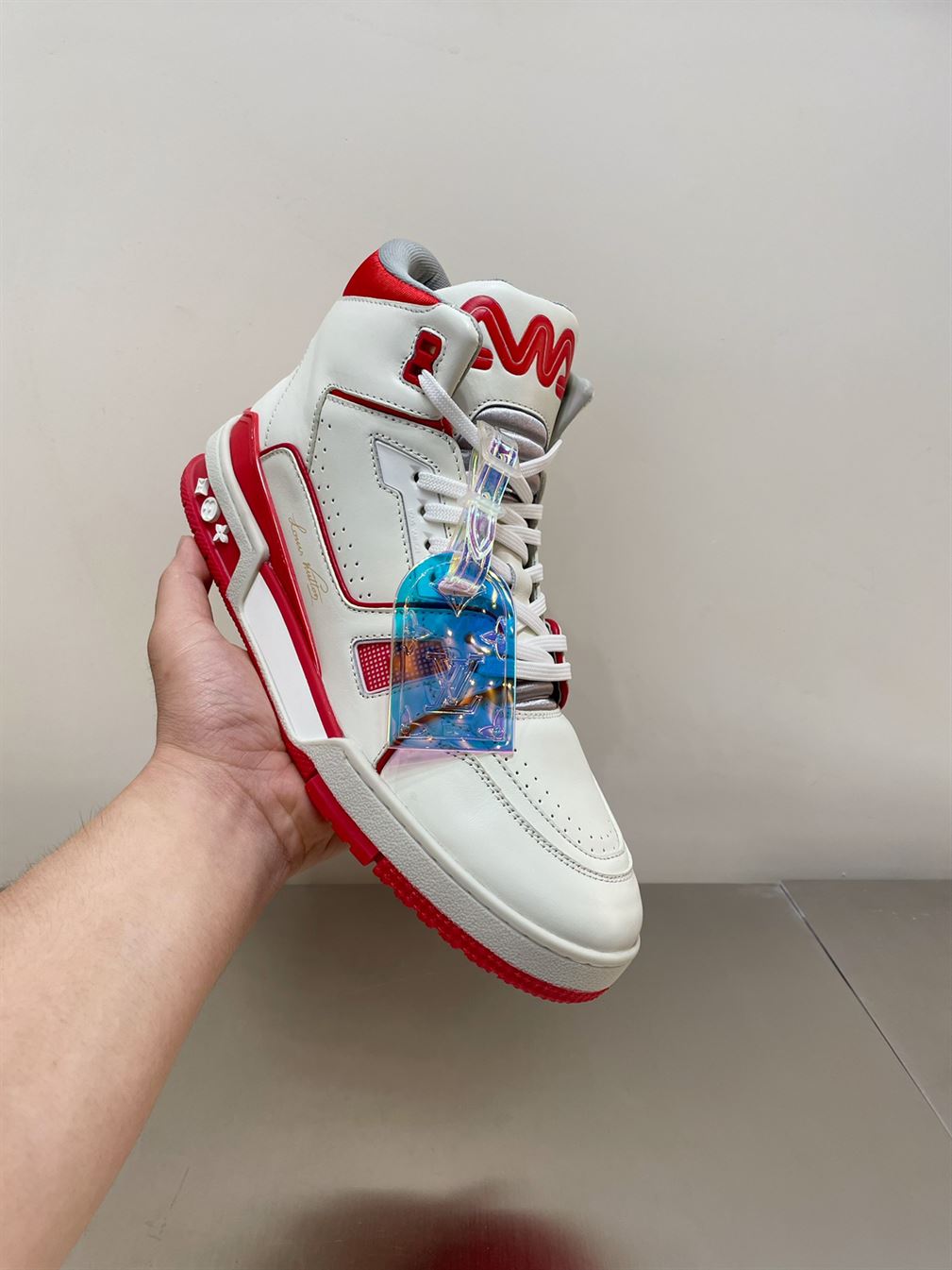 LOUIS VUITTON LV TRAINER SNEAKER BOOT – LVS070