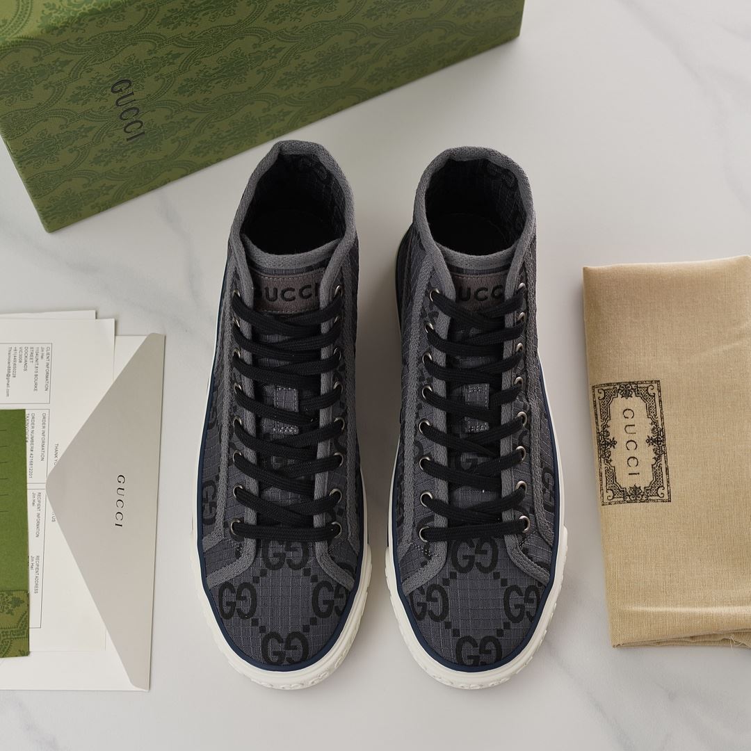 GUCCI TENNIS 1977 HIGH-TOP TRAINER – GCC149