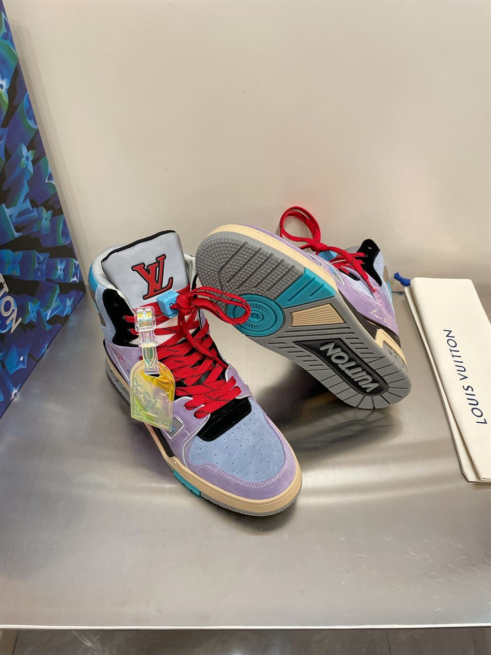 LOUIS VUITTON LV TRAINER SNEAKER BOOT – LVS069