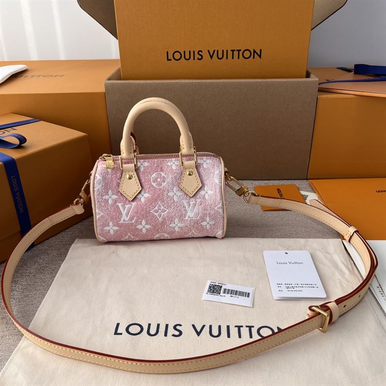 LOUIS VUITTON NANO SPEEDY PINK – LW132
