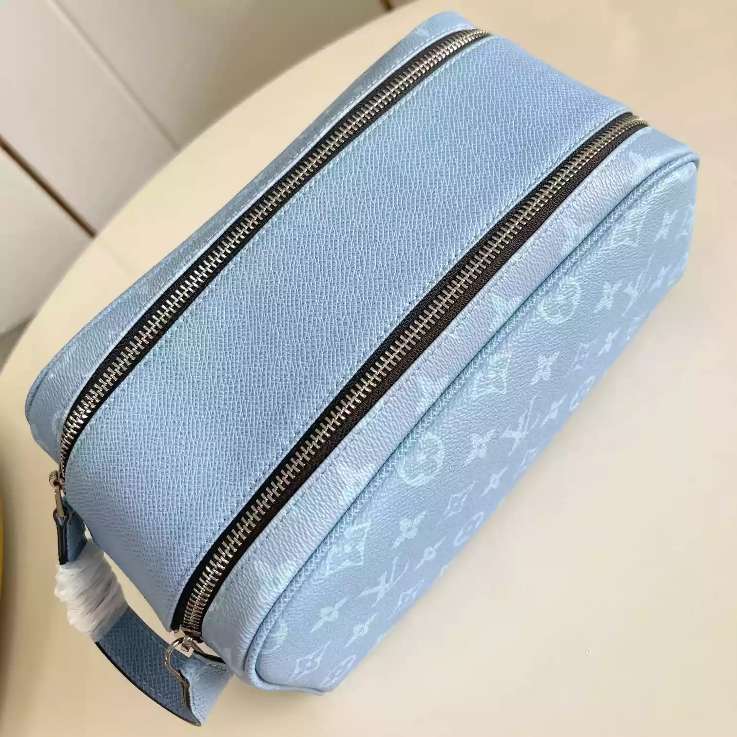 DOPP KIT BAG SKY BLUE MONOGRAM CANVAS M14125 – LW395