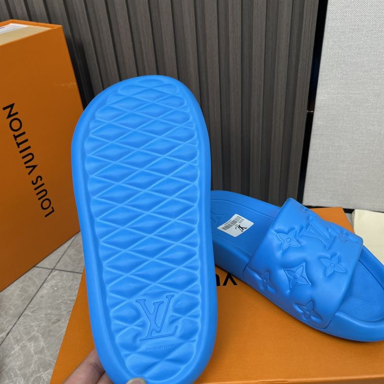 LOUIS VUITTON WATERFRONT MULE BLUE – LVSD042
