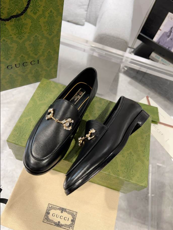 Gucci Jordaan Black Loafer – GL066