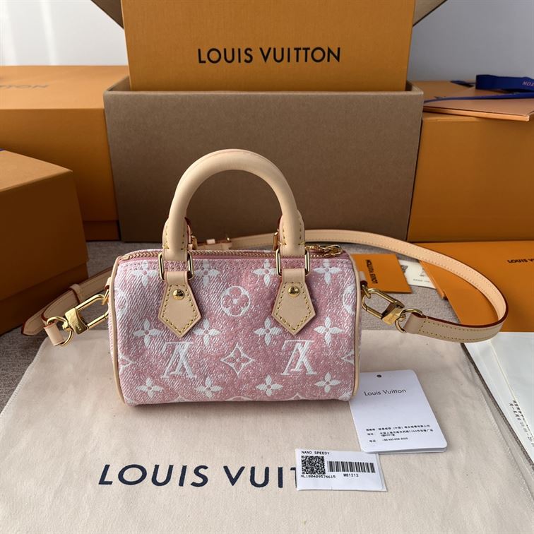 LOUIS VUITTON NANO SPEEDY PINK – LW132