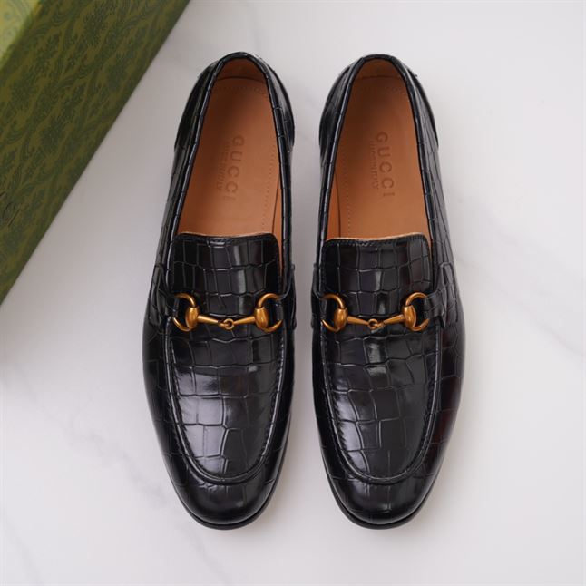 GUCCI JORDAAN CROCODILE LOAFER – GL015