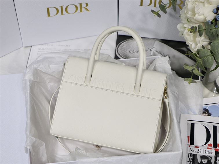 DIOR ST-HONORE TOTE BAG WHITE – DOB084