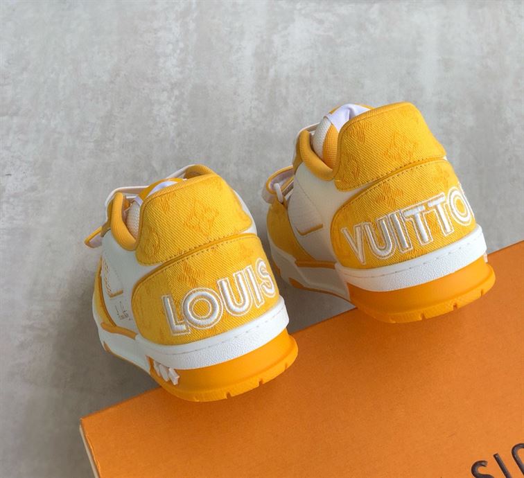LOUIS VUITTON TRAINER SNEAKER YELLOW – LVS020