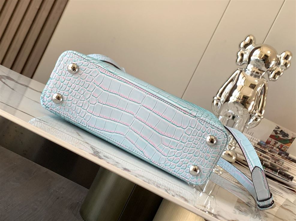 LOUIS VUITTON CAPUCINES BB Light Blue – LW052