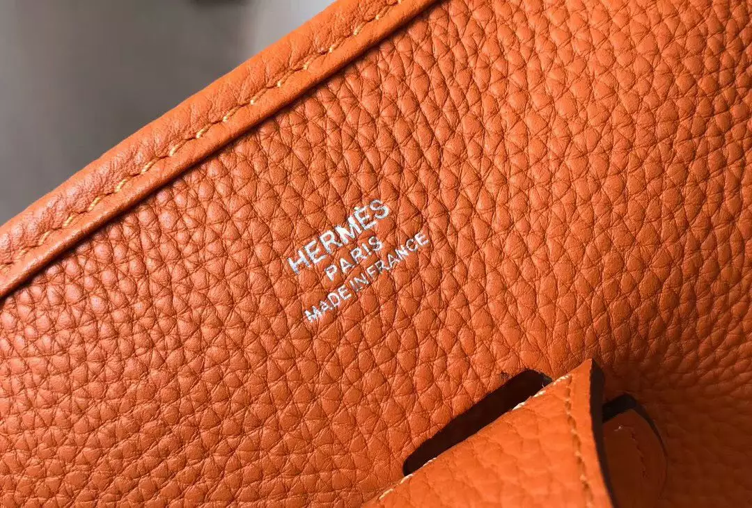 Hermes Evelyne III 29 PM Bag In Orange Clemence Leather – HW063