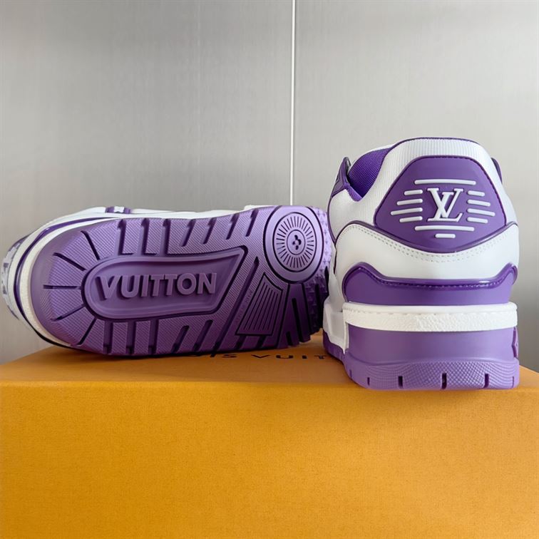 LOUIS VUITTON LV TRAINER MAXI SNEAKER VIOLET – LVS199