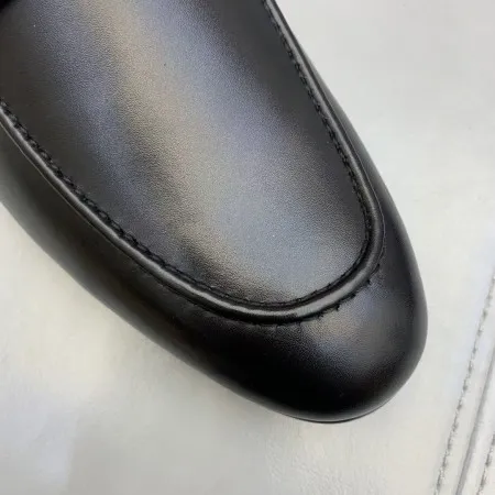 Hermes Men’s Colette Loafers In Black Calfskin – HM044