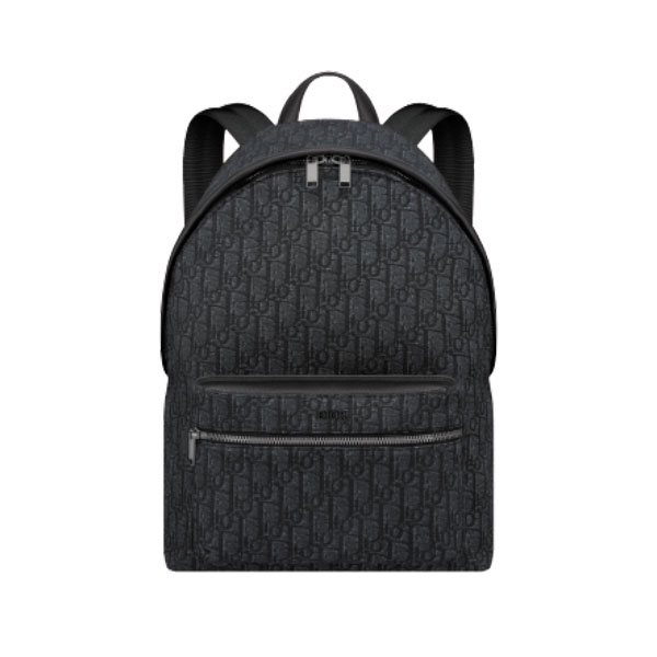 DIOR RIDER BACKPACK BLACK DIOR OBLIQUE JACQUARD – DIO030