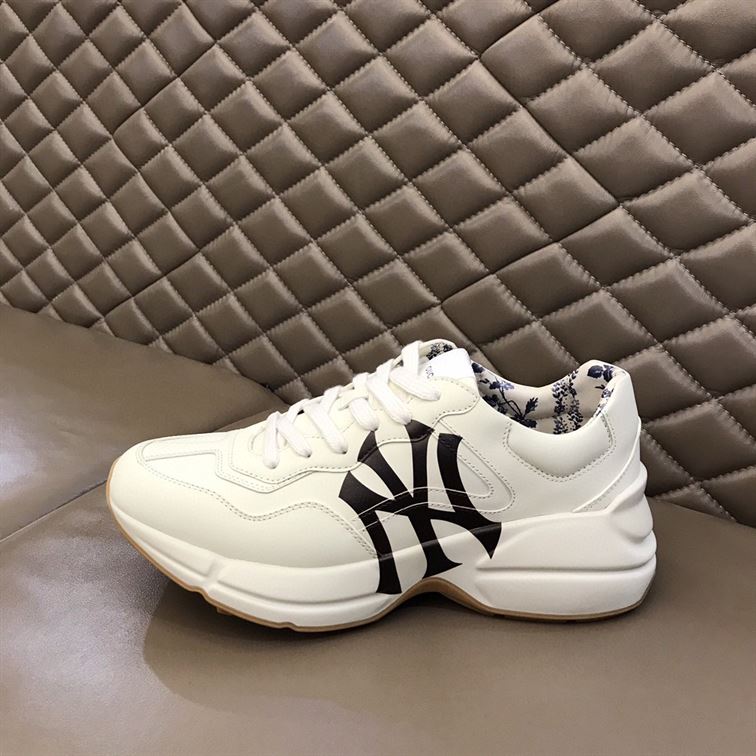 GUCCI LEATHER NY YANKEES SNEAKERS – GCC014