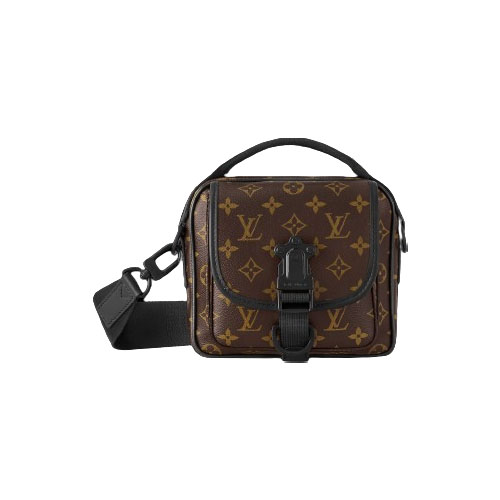 Louis Vuitton Quest Messenger Black Hardware Bag – LW133