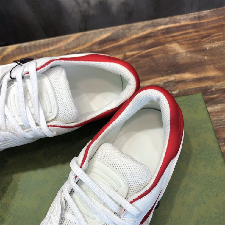 GUCCI BASKET SNEAKERS IN WHITE AND RED – GCC031
