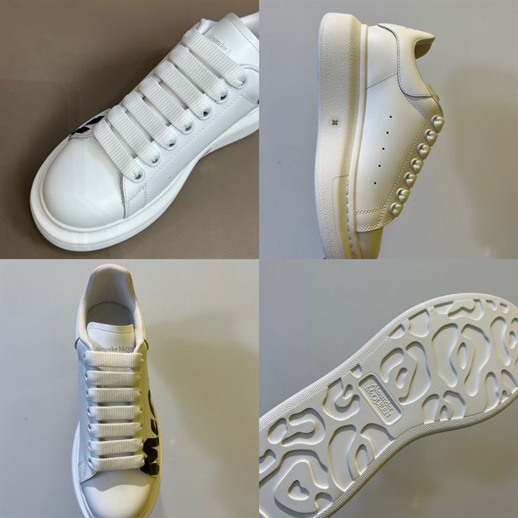 ALEXANDER MCQUEEN GRAFFITI OVERSIZED SNEAKER IN WHITE – ALD020