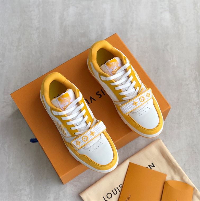 LOUIS VUITTON TRAINER SNEAKER YELLOW – LVS020