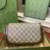 GUCCI HORSEBIT 1955 SMALL SHOULDER BAG IN GG CANVAS AND LEATHER BEIGE/BROWN 2025 – BG109