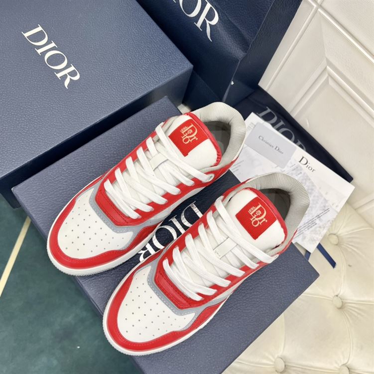 DIOR B27 LOW TOP IN RED – DO138