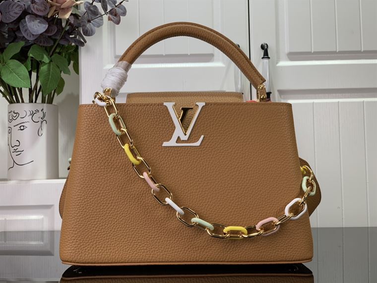LOUIS VUITTON CAPUCINES MM Brown – LW097