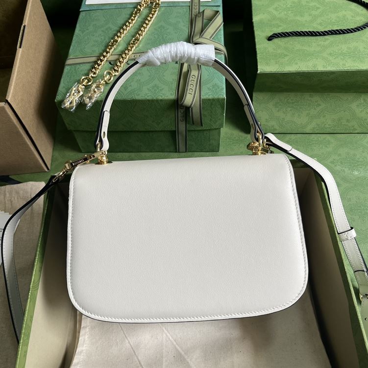 GUCCI BLONDIE TOP HANDLE WHITE BAG – GB05