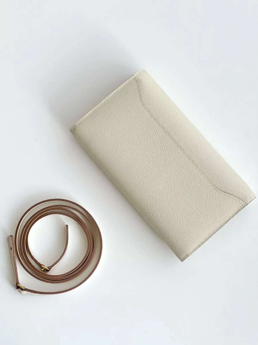 Hermes Constance To Go Wallet in Craie Epsom Calfskin – HW177