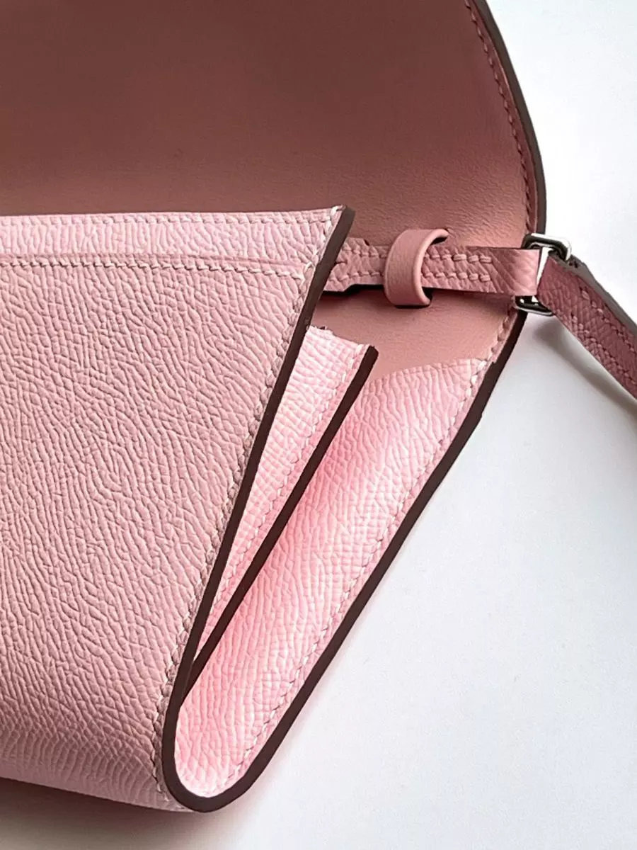 Hermes Constance To Go Wallet in Pink Epsom Calfskin – HW179
