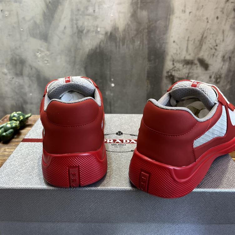 PRADA AMERICA’S CUP SOFT RUBBER AND BIKE FABRIC SNEAKERS – PRS046