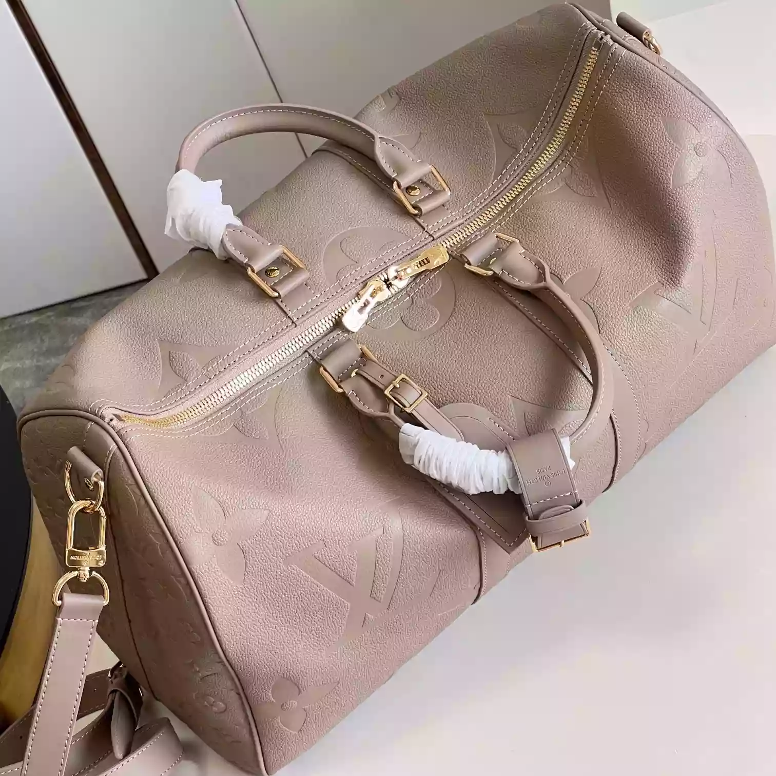 KEEPALL BANDOULIERE 45 MONOGRAM EMPREINTE M46114 – LW380