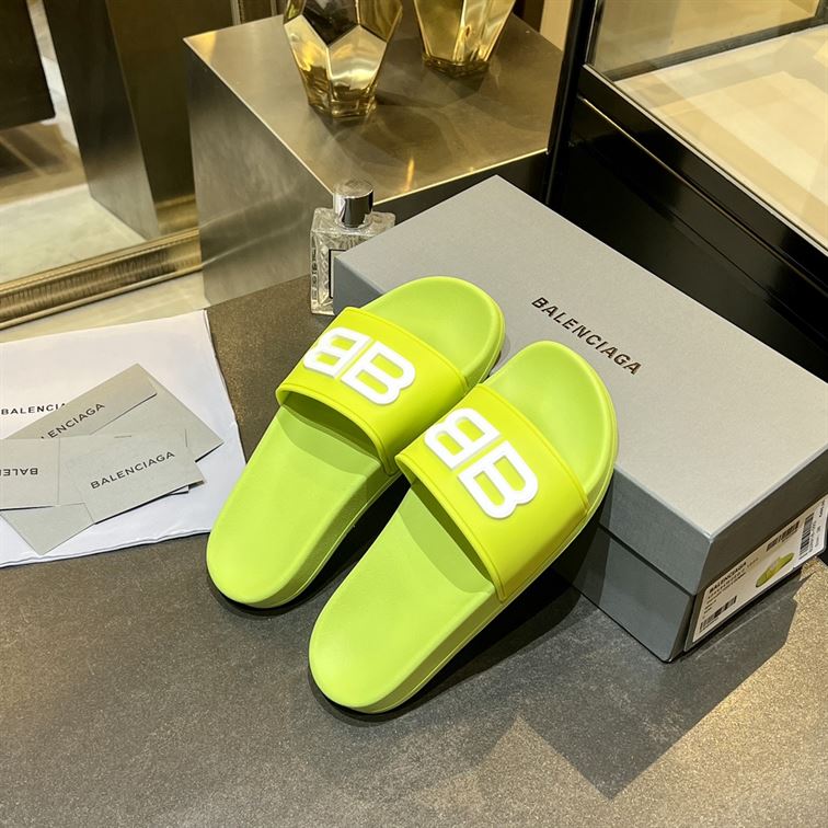 BALENCIAGA BB POOL SLIDE SANDALS – BBD012
