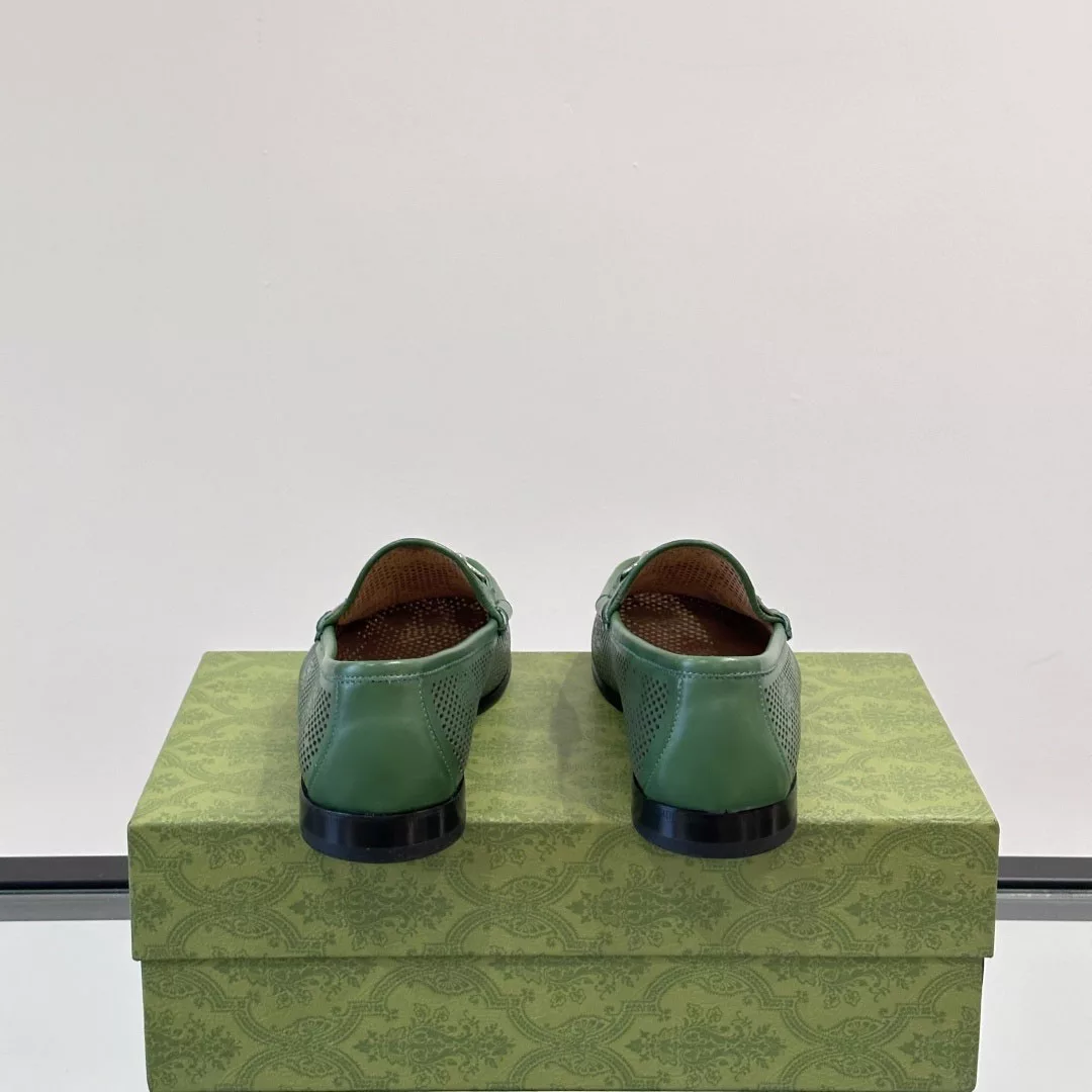 HORSEBIT 1953 LOAFERS IN GREEN – GL092