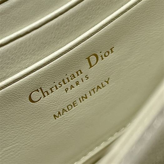 DIOR MISS DIOR MINI BAG BEIGE CANNAGE LAMBSKIN – DOB054