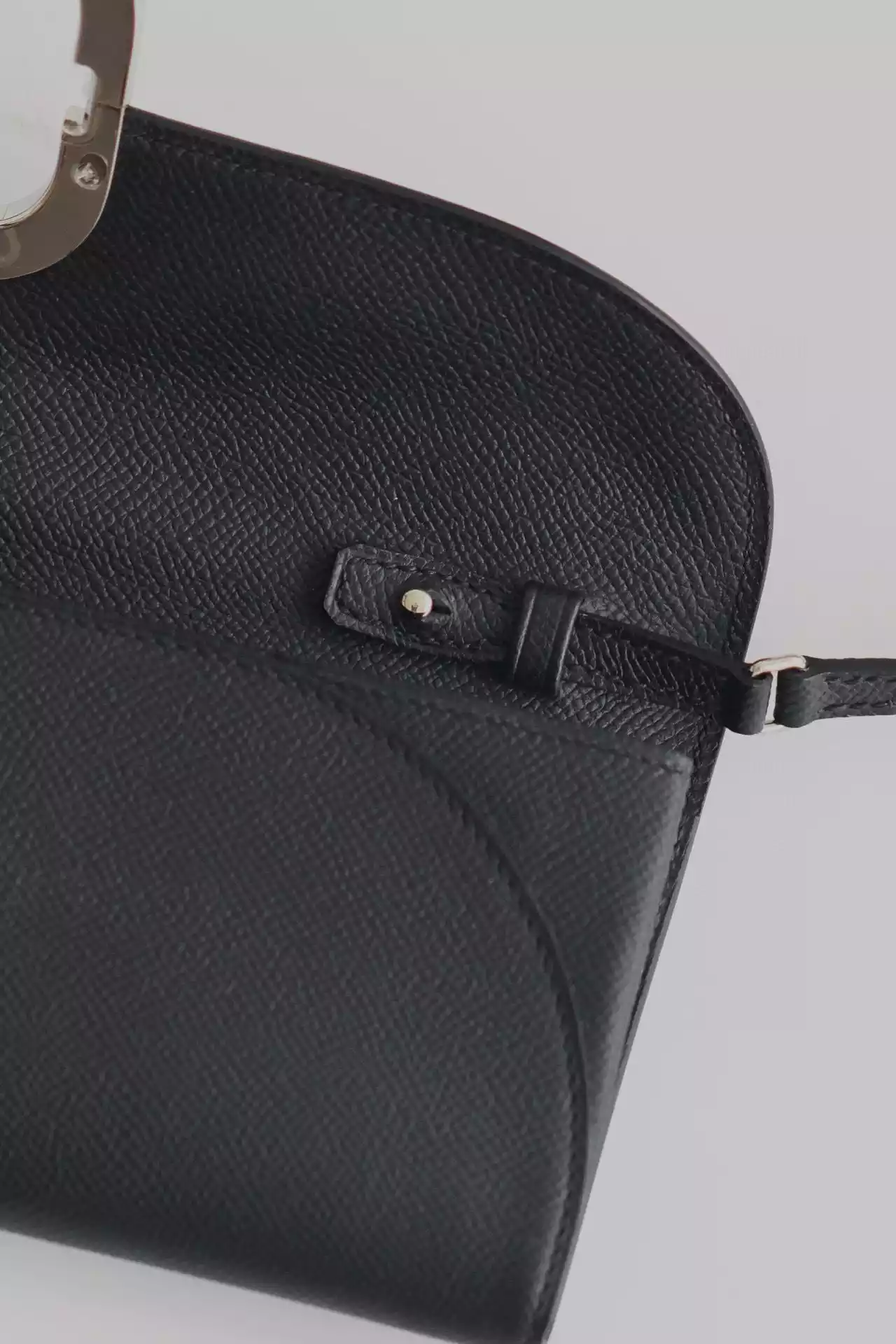 Hermes Maillon To Go Wallet in Black Epsom Calfskin – HW174