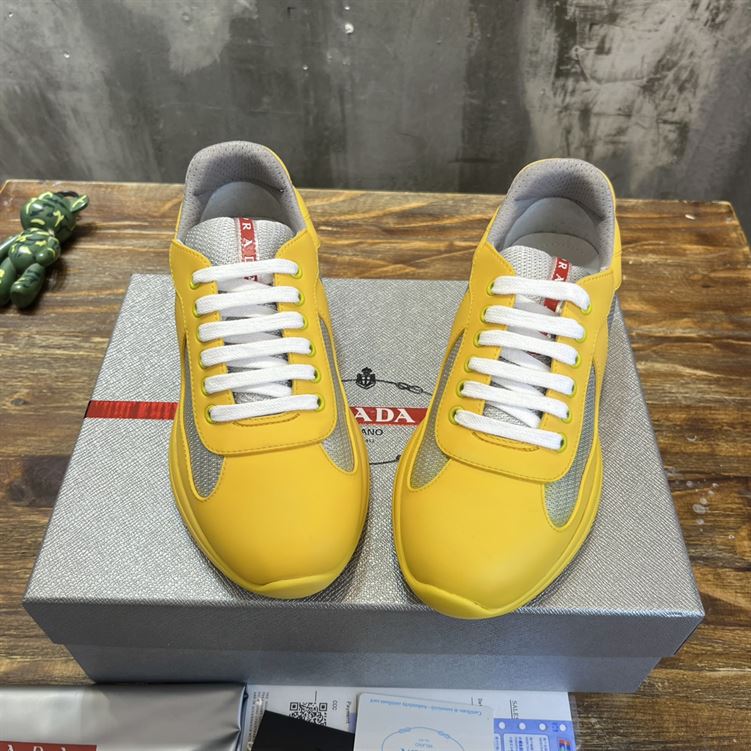 PRADA AMERICA’S CUP SOFT RUBBER AND BIKE FABRIC SNEAKERS – PRS041