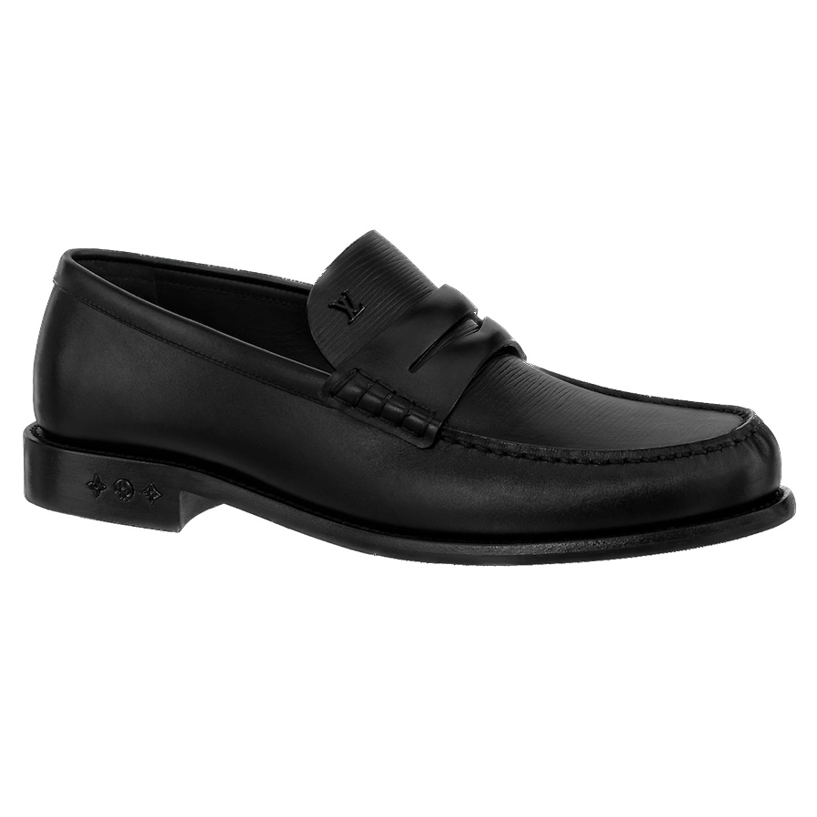 LEATHER LOAFERS IN BLACK – VL054