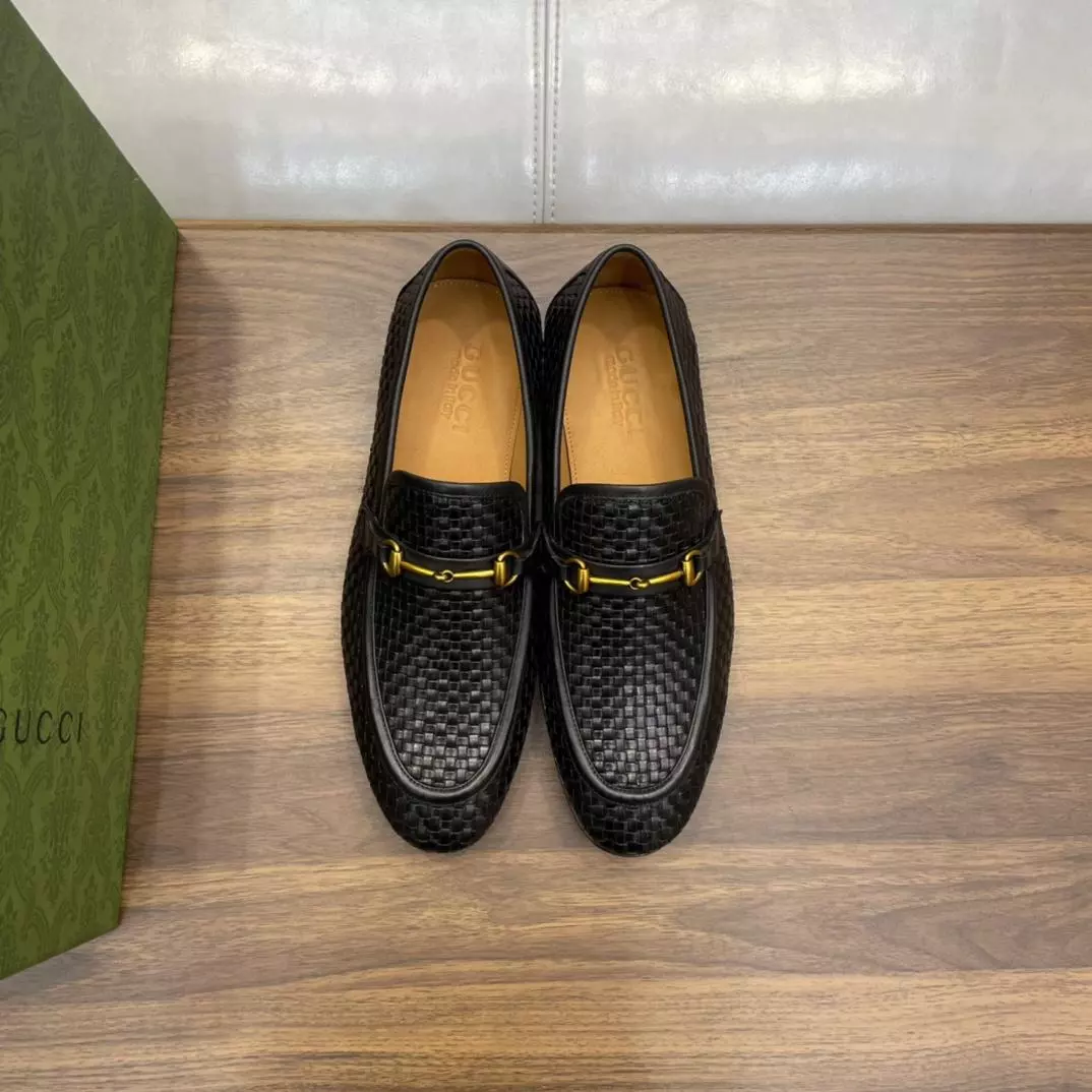MEN’S HORSEBIT LOAFERS BLACK – GL116