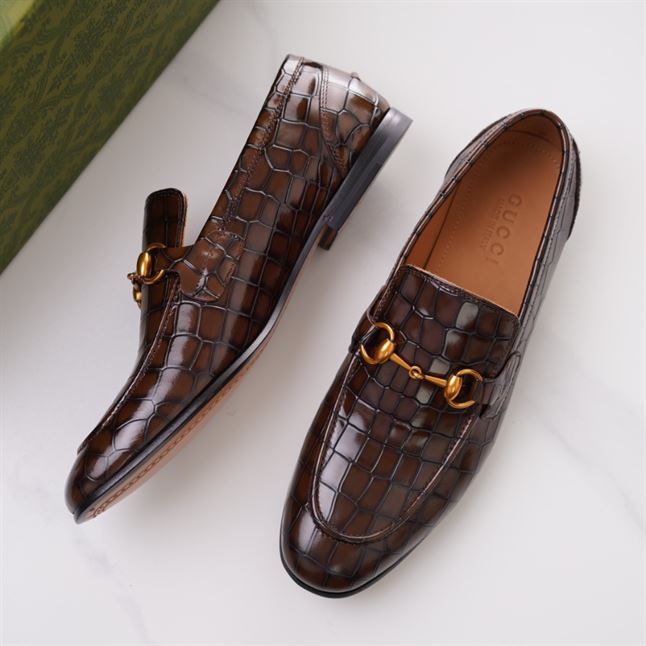 GUCCI JORDAAN CROCODILE LOAFER – GL014