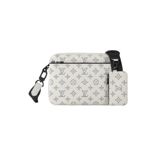 Louis Vuitton Trio Messenger White Bag – LW137