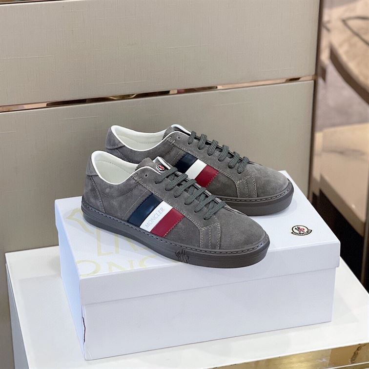 MONCLER NEW MONACO SUEDE SNEAKERS – MCS004