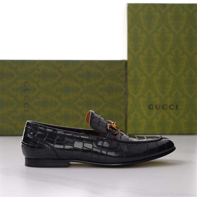 GUCCI JORDAAN CROCODILE LOAFER – GL015