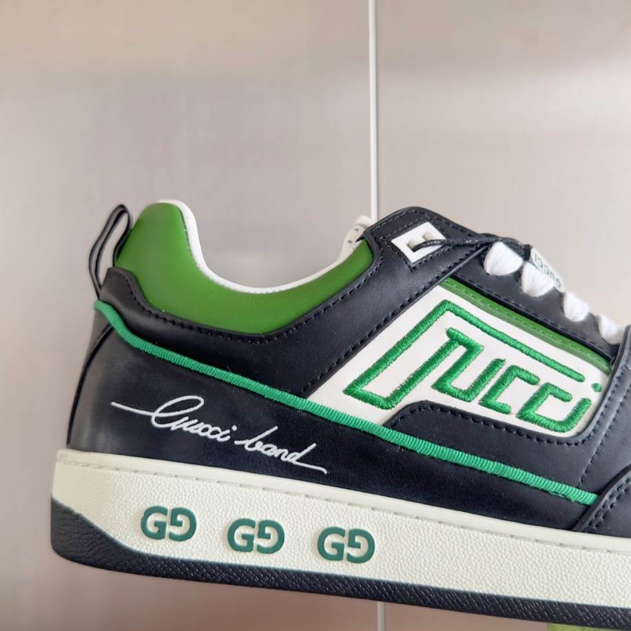 Gucci Screener Green Black White Sneakers – GCC218