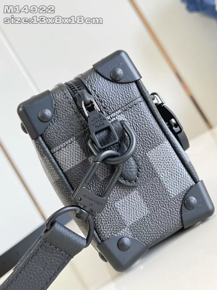 MINI SOFT TRUNK BAG BLACK DAMOFLAGE BLACK CANVAS M14922 – LW415