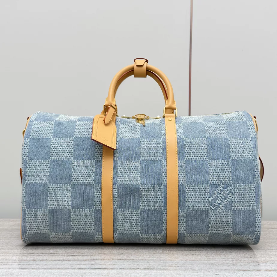 Keepall Bandoulière 50 Blue Damier Denim 3D N40739 – LW214