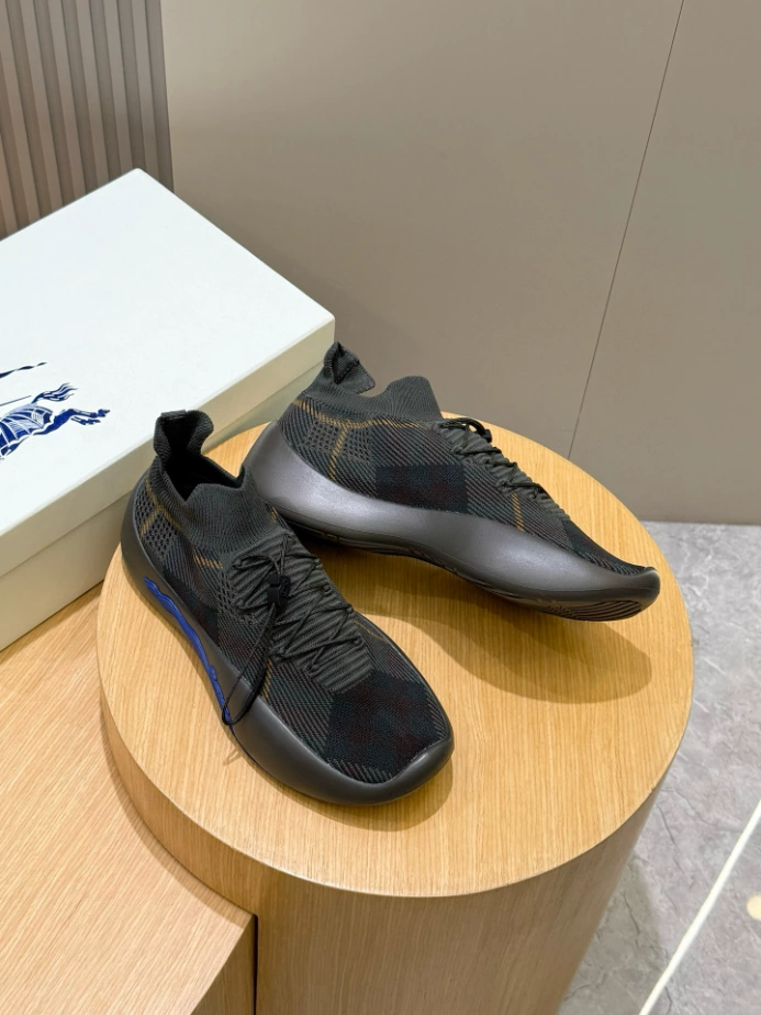 BURBERRY CHECK KNIT NEPTUNE SNEAKERS – BBR054