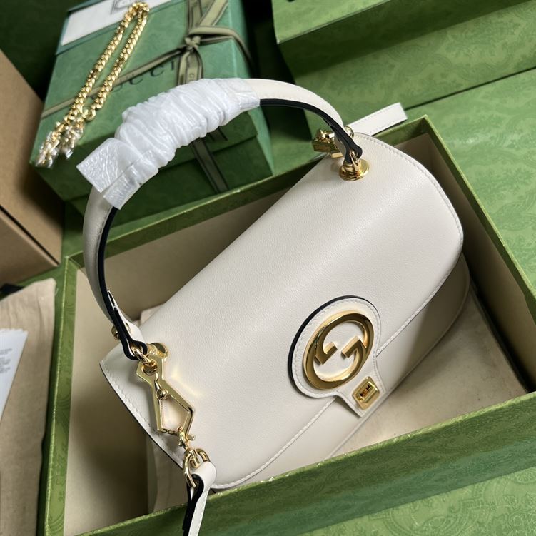 GUCCI BLONDIE TOP HANDLE WHITE BAG – GB05